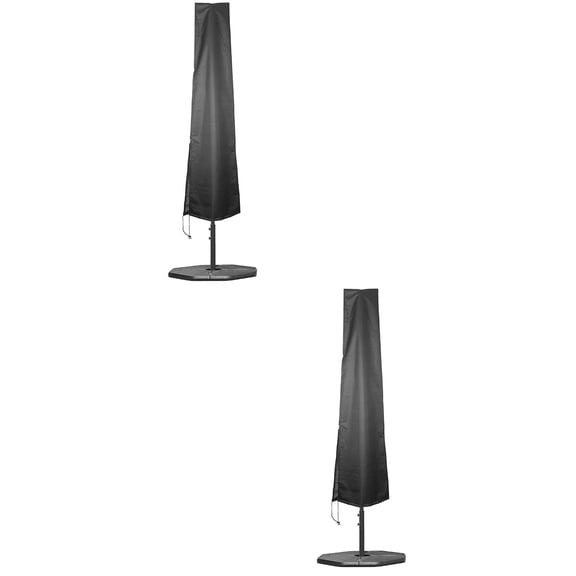 2 PC Outdoor Umbrella Cover Covers Pouch Water Proof