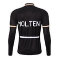 thumbnail image 3 of MOLTENI Retro Molteni - Maillot de ciclismo para hombre, ropa de equipo de montaña, manga larga, ropa deportiva de triatlón para invierno, color negro, 3 of 4