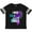 Football Black and White, variant on Suicide Prevention I Wear Teal and Purple for My Uncle Boys or Girls Toddler T-Shirt