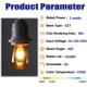 thumbnail image 2 of Luces exteriores, bombilla LED E27 con rosca Edison, bombilla de repuesto de filamento LED de 1 W para LED S14 ST45, 2200 K, blanco cálido, vidrio ámbar equivalente, no regulable, paquete de 15 [Clase de eficiencia energética A++] brillar Electrónica, 2 of 5
