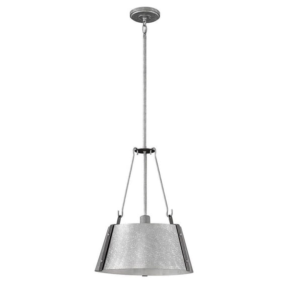 Hinkley Lighting - One Light Pendant - Cartwright - 1 Light Medium Drum