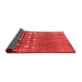 thumbnail image 2 of Ahgly Company Indoor Round Solid Red Modern Area Rugs, 3' Round, 2 of 4