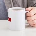 thumbnail image 6 of CafePress - England Shirt Copy Mugs - 11 oz Ceramic Mug - Novelty Coffee Tea Cup, 6 of 6