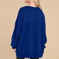 thumbnail image 5 of Mock Neck Sweatshirt for Women Oversized Casual Button Henley Neck Pullover Tops Fashion Shirts, 5 of 5