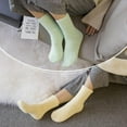 thumbnail image 6 of Womens Fuzzy Socks Cozy Fluffy Winter Warm Slipper Socks Microfiber Soft Home Sleeping Socks, 6 of 7