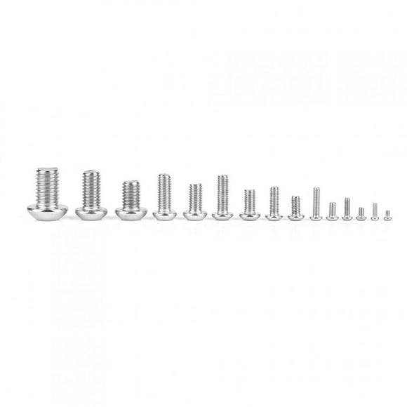 Machine Screws, 250pcs M2/ M2.5/ M3 /M4/ M5/ M6/ M8/ M10 Machine Screws Set For Laptop/Keyboard/Phone/PC Screws Set Machine Screws Set