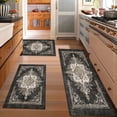thumbnail image 2 of Kitchen Rugs Sets of 3 Non Slip Washable Kitchen Mats for Floor, Waterproof Kitchen Runner Rug, Floor Mat Carpet for Entryway, Laundry, Sink, Hallway, Bathroom, 2 of 12
