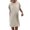 Beige, variant on Aayomet For Women 2023 Womens Summer Short Sleeve T Shirt Dress Casual Slit Beach Mini Dress Tunic Top Dress,GN1 M