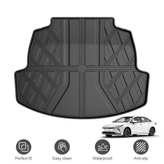 Fit For 2018-2026 Toyota Corolla/Corolla Hybrid Sedan (Not Fit Corolla Cross & Hatchback Model) TPE All Weather Cargo Liner Car Protector Accessories