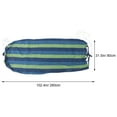thumbnail image 2 of CRAFTHROU Hamac en Toile Rayé Bleu pour Lit Suspendu 260*80cm, 2 of 5