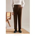 thumbnail image 5 of Vintage Men's Cotton Casual Pants Relaxed Fit Trousers  Dress Pants, 5 of 6