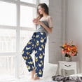 thumbnail image 5 of Salouo Funny Chicken Print Women's Pajama Pants Casual Loose Sweatpants PJs Flowy Pants Drawstring Palazzo for Women Wide Leg Pants Lounge Pajama -Small, 5 of 8