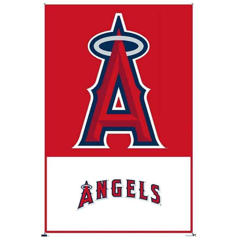 MLB Los Angeles Angels - Logo 22 Wall Poster with Pushpins, 22.375" x 34" -  Walmart.com