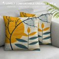 thumbnail image 3 of COMIO Mid Century Modern Pillow Covers Aesthetic Abstract Art Boho Decor Cute Plants Contemporary Pillows Accents Outdoor Farmhouse Sofa Couch Cases Decorations, 3 of 5