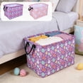 thumbnail image 7 of JHyouerji Easter Baskets Gift Basket ,Empty Pink Storage Bins Organizer Box Room for Home Decor, 7 of 7