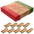 thumbnail image 2 of 10 unidades de envoltorios para pizza, de papel apto para alimentos, para guardar pizzas. Caja para pizza para llevar de 8 pulgadas., 2 of 8