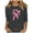 Breast cancer awareness shirts-Dark Gray, variant on Homenesgenics Breast Cancer Ribbon Shirts Women's Loose Casual Breast Cancer Printed Round Neck 3/4 Sleeve 3/4 Sleeve T-Shirt Tops Gray XXL