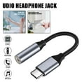 thumbnail image 2 of USB Type C Adapter to 35mm AUX Audio Headphone Jack For Android X7U5, 2 of 8
