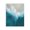 Aerial Ocean Waves Serenity_v1, variant on Stupell Industries Contemporary Beach Top Shore Black Framed Print Under Glass, 13 x 16, by Kim Allen