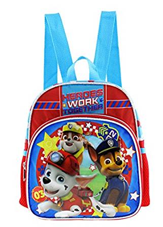 walmart paw patrol book bag