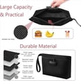 thumbnail image 2 of 3X Bolsa de Dinero con Cerradura, Bolsa de Efectivo con Cerradura, Bolsa de Banco Impermeable con Cremallera y Cerradura para Efectivo, Teléfono Celular B, 2 of 5