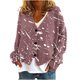 thumbnail image 2 of Puntoco Chaqueta Informal Con Botones Y Estampado De Moda Para Mujer, 2 of 5