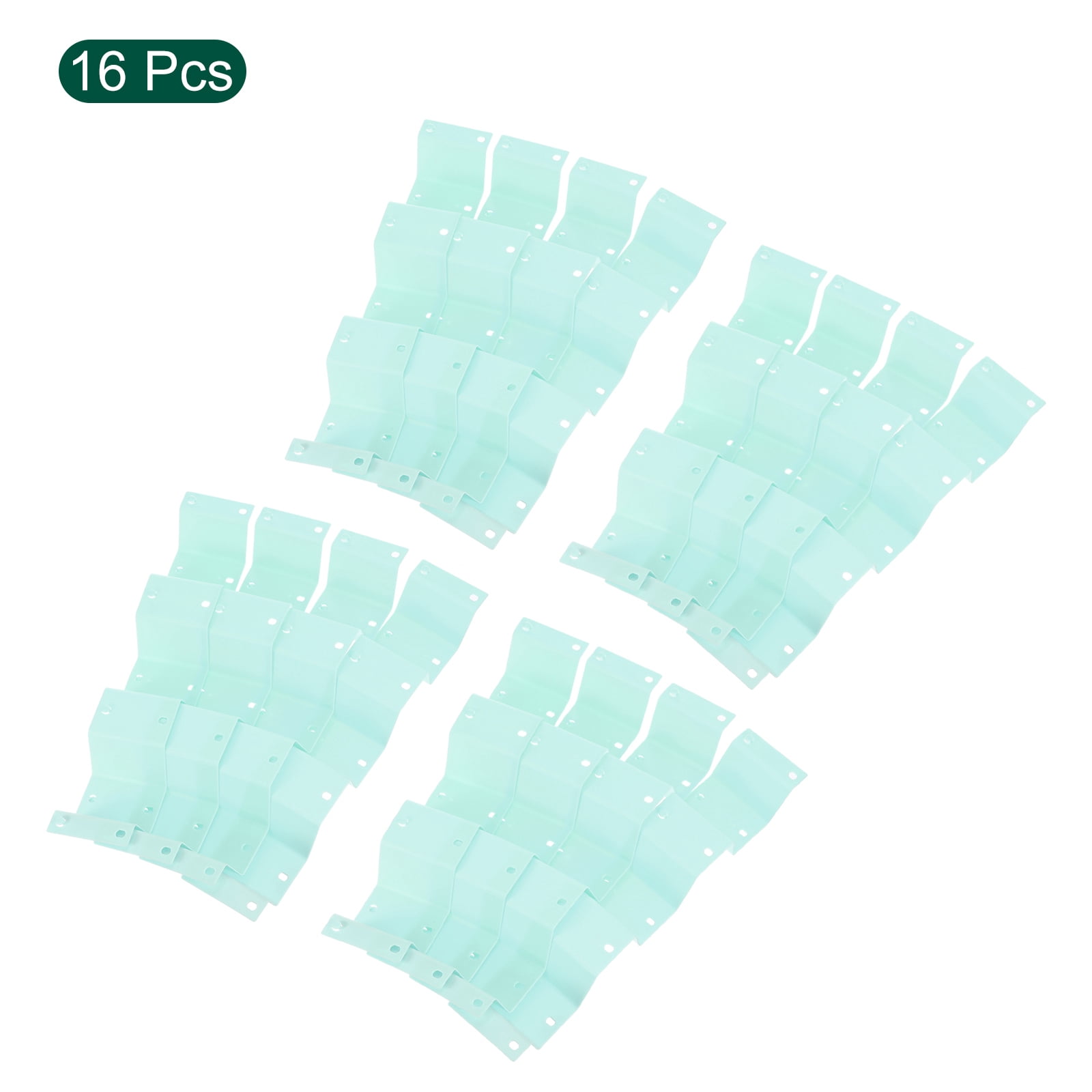 Unique Bargains Plastic Adjustable Drawer Organizer Underwear Belt Socks Blue