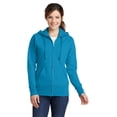 thumbnail image 1 of Sudadera con capucha y cierre completo de tejido Fleece para damas de Port & Company?. LPC78ZH Puerto & Compa??a LPC78ZH, 1 of 1