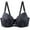 Black, variant on Women's Push Up Lace Bra Underwire Lifting Full Coverage Bras Support Sexy Everyday Bra Plus Size for Large Bust with Adjustable Strap