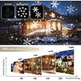 thumbnail image 5 of Zukuco Led Christmas Lights Outdoor Lawn Light Projector Indoor Projection 16 Patterns Landscape Lamp ,Lighting for Xmas, Holiday, Party, Birthday Decoration, 5 of 7