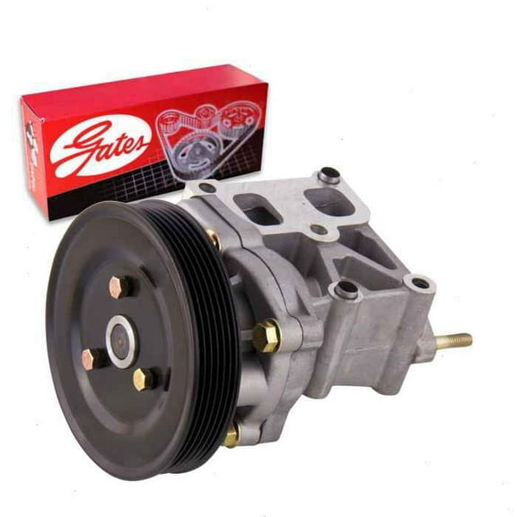 Gates Engine Water Pump compatible with Mitsubishi Outlander 2.4L L4 2008-2019