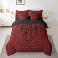 thumbnail image 2 of Castle Fairy Teens Magical Dragon Twin Bedding Sets,Gothic Style Bedding Comforter Set, 2 of 8
