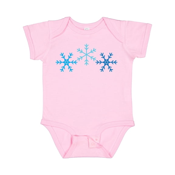 Inktastic Snowflakes Winter Christmas Boys or Girls Baby Bodysuit