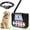 Black, variant on White Wireless Dog Fence for 2 Dogs, Electric Fence with BIG LCD Screen, Portable Fence with 2.4G Signal, Remote Training Collar, Dog Containment System, Adjustable for Big Medium Small Dogs