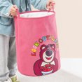 thumbnail image 3 of Cesta de ropa sucia de punto de Disney, estuches de cosméticos Winnie Bear Lotso, cestas de almacenamiento informales de dibujos animados, ropa, productos para el hogar, 3 of 5