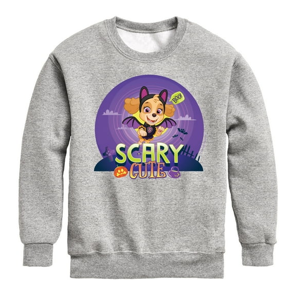 Paw Patrol - Scary Cute - Toddler And Youth Crewneck Fleece Sweatshirt