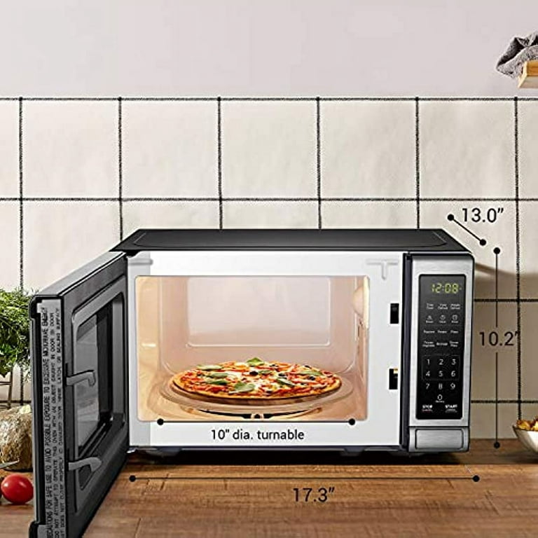 .com: BLACK+DECKER Microwave Oven with Turntable Push-Button