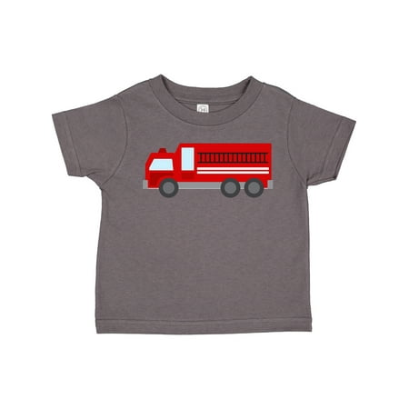 

Inktastic Fire Truck (Red) Gift Toddler Boy or Toddler Girl T-Shirt