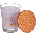 thumbnail image 2 of ROOT Candles Honeycomb Veriglass Scented Beeswax Blend Candle, English Lavender, 2 of 4