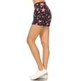 thumbnail image 3 of Women’s Regular Star & Stripe American Flag Printed Pleated Pockets Harem Shorts -S/M, 3 of 3