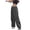 Grey, variant on Women's Casual Pants for Women - Loose Cargo Pants with Pocket Low Rise Buckle Slim Straight Woven Everyday Wear