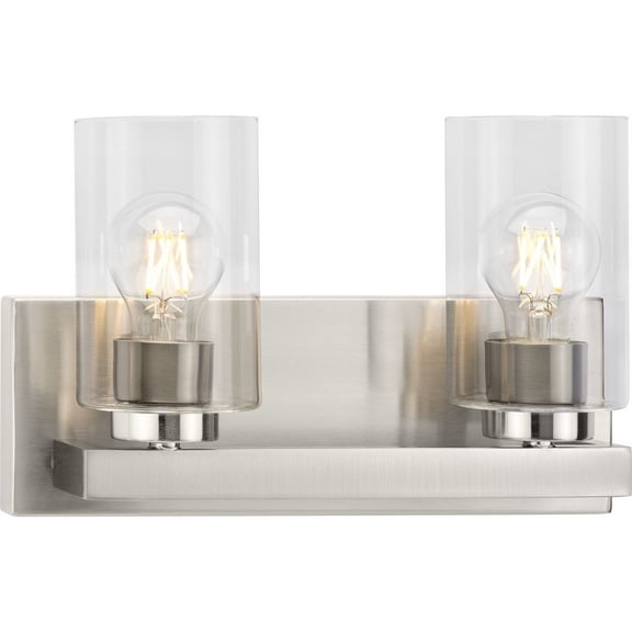 Progress Lighting - Goodwin - 2 Light Bath Vanity In Contemporary Style-8.25