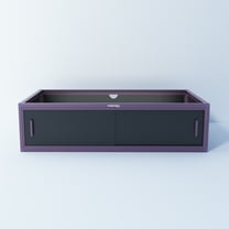 36" Spacer Cabinet Only for Phailozoo 50 Gallon Reptile Enclosure, Terrarium Stand, 36" W X 18" D X 10" H