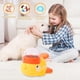 thumbnail image 2 of Smart Duck Auto Pet Feeder, Interactive Pet Feeder Anxiety Relief Cat/Dog Toy with Treat Dispenser & Slow Feed Puzzle, 3 Lids, 2 of 5