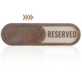 thumbnail image 1 of 1 Set Reserved Vacant Sign Slider Door Sign For Conference Room Salon Private Rooms With Adhesive, 1 of 3