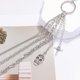 thumbnail image 4 of Multilayer Pants Chain Metallic Punk Skull Pendant Tassels Jeans Chain Decorative Chain Hiphop Jeans Chain Waist Jewelry, 4 of 4