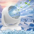 thumbnail image 4 of Fwttom Cooling Fan - Quiet Small Water Cooling Desk Fan, Multi-Function Portable USB Fans That Blow Cold Air, Fan for Bedroom Home Office, 4 of 5