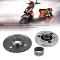 thumbnail image 3 of Embrayage à roue libre de démarreur primaire pour scooter cyclomoteur GY6/125CC/150CC/152QMI/157QMJ/ATV, 3 of 4