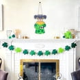 thumbnail image 6 of AYktou St. Patrick's Day Decoration, Wooden Shamrock Door Wreath for Front Door Sign Spring Decoration Green Irish Hanging Ornaments Clover Sign for Home Decor Outdoor Indoor Party Supply, 6 of 6