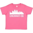thumbnail image 3 of Inktastic Cincinnati Ohio Skyline City Silhouette Boys or Girls Toddler T-Shirt, 3 of 5